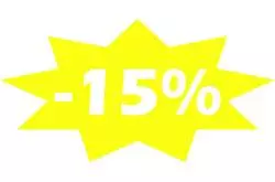 15% discount