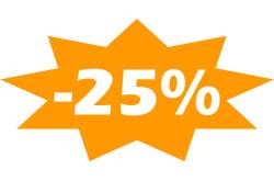 25% discount