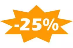 Réduction 25%
