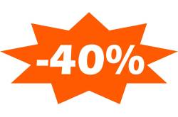 40% discount