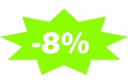 Réductions 8%