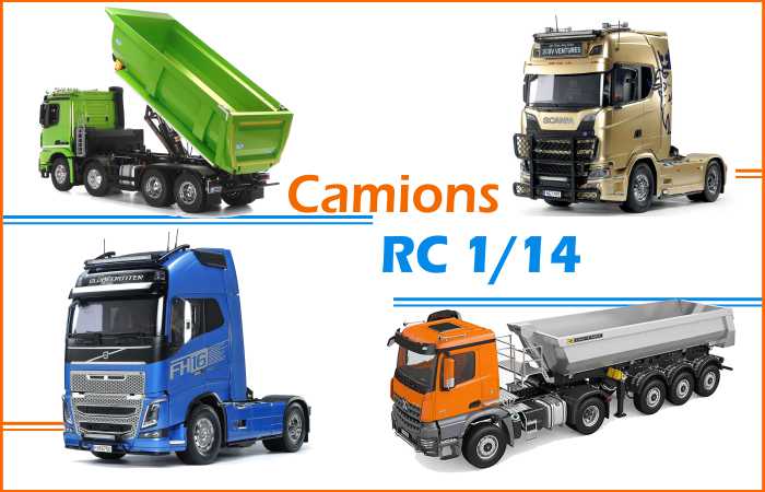 Camions RC 1/14