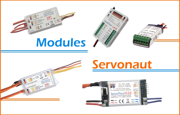Modules Servonaut