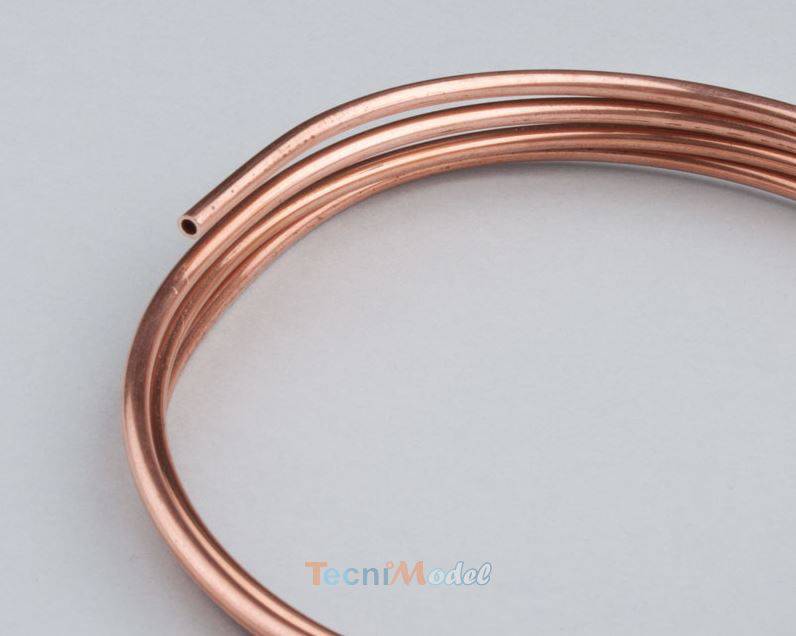 Lot 3 Tubes Cuivre Rond 7x0.5mm Longueur 330mm – Tuyau Cuivre Pur 99.99% Pour Plomberie & Bricolage