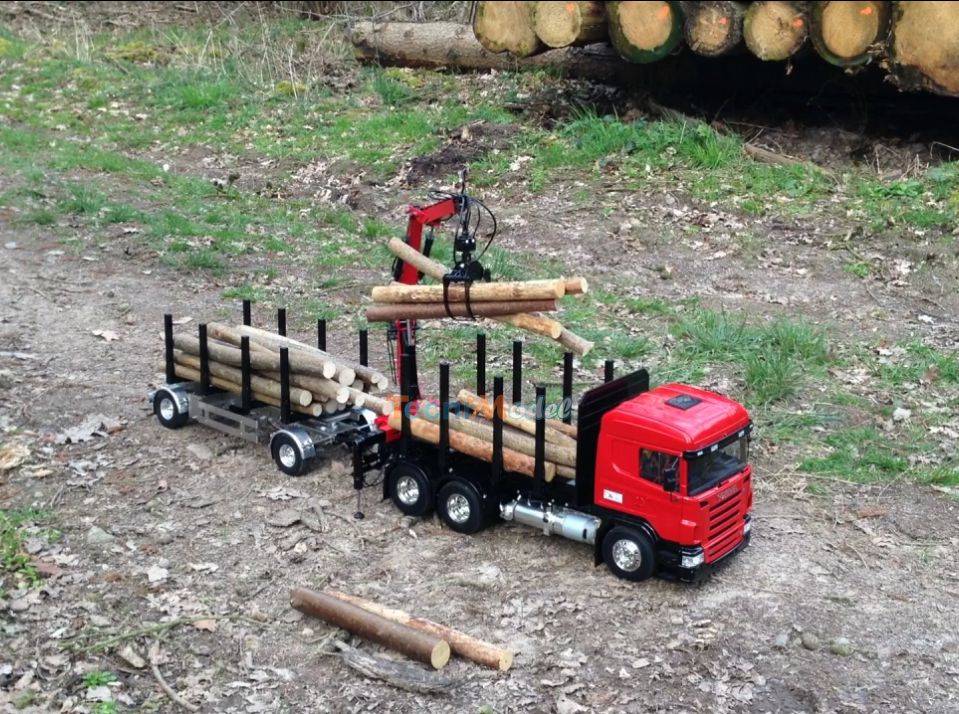Forest Logs Radio Controlled Crane by Leimbach 09408T for Tamiya RC Trucks except FH 16