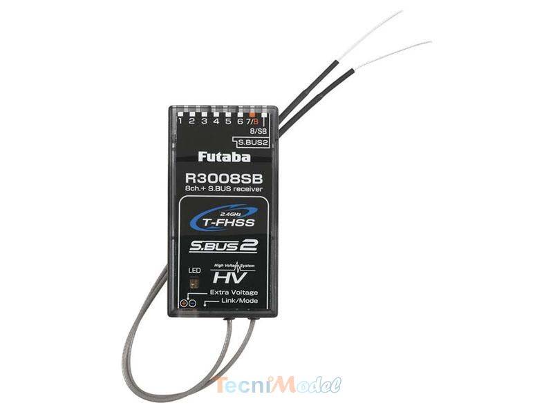 Radio Futaba T6K V3S 2.4 Ghz + R3008SB Mode 2 - Futaba réf