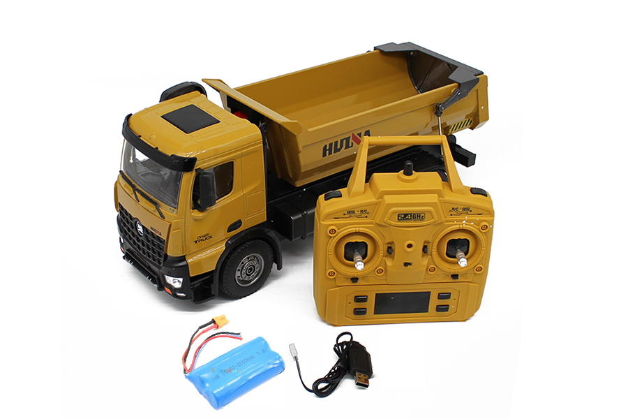 4€02 sur Rc Camion Télécommande À Benne Basculante, 1/14 2.4Ghz