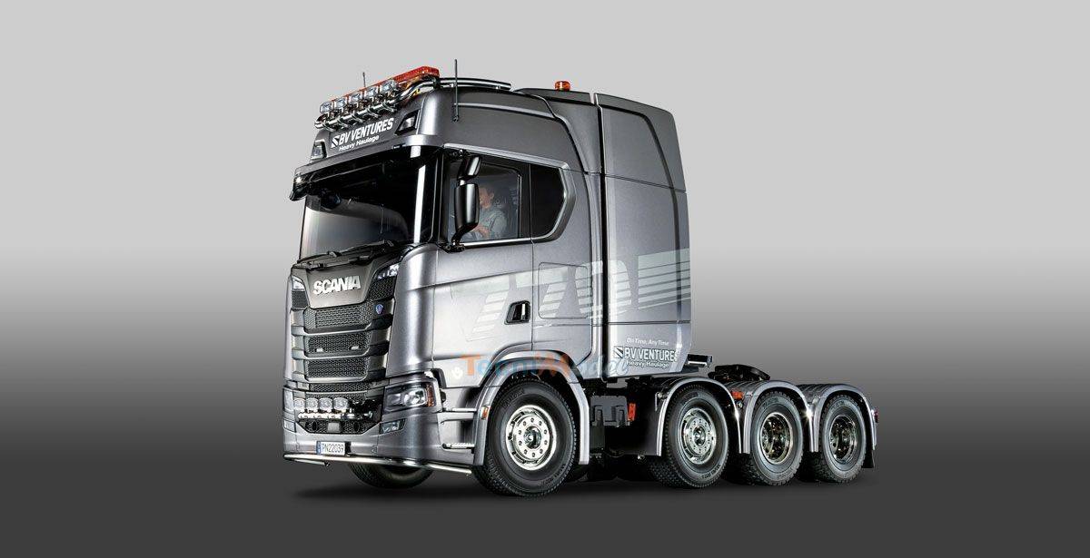 ヒロシスカニア 770 S 8x4/4【56371】 タミヤ 1/14 電動RCビッグトラックシリーズ スカニア 770 S 8x4