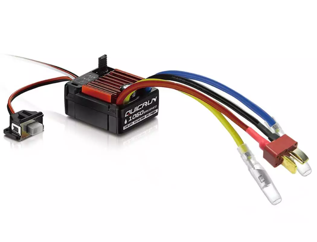 HOBBYWING QUICRUN 1060 ESC 3個セット HobbyWing 1060 Quicrun Lipo 2S and 3S compatible ESC with T-DEAN