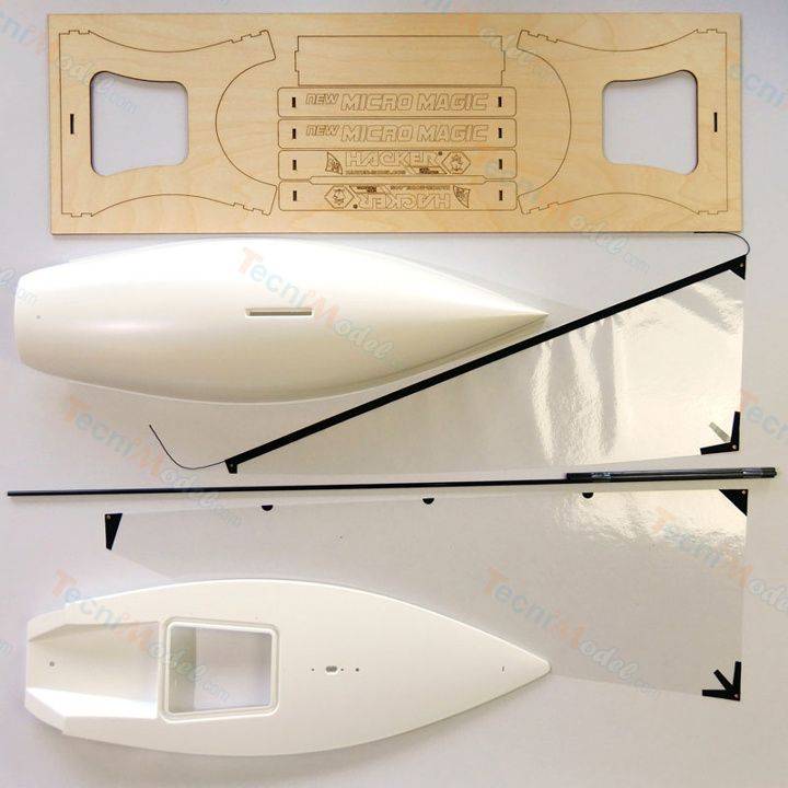 New Micro Magic 2020 RC Sailboat Assembly Kit Version