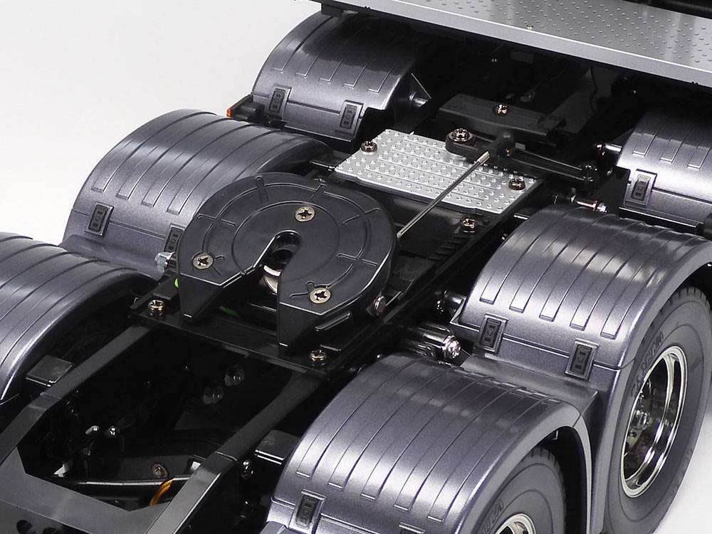 Cinquième Roue Mobile En Métal Pour Camion RC 1/14 - Compatible Tamiya Et Modèles DIY - Pièce Détachée Modélisme